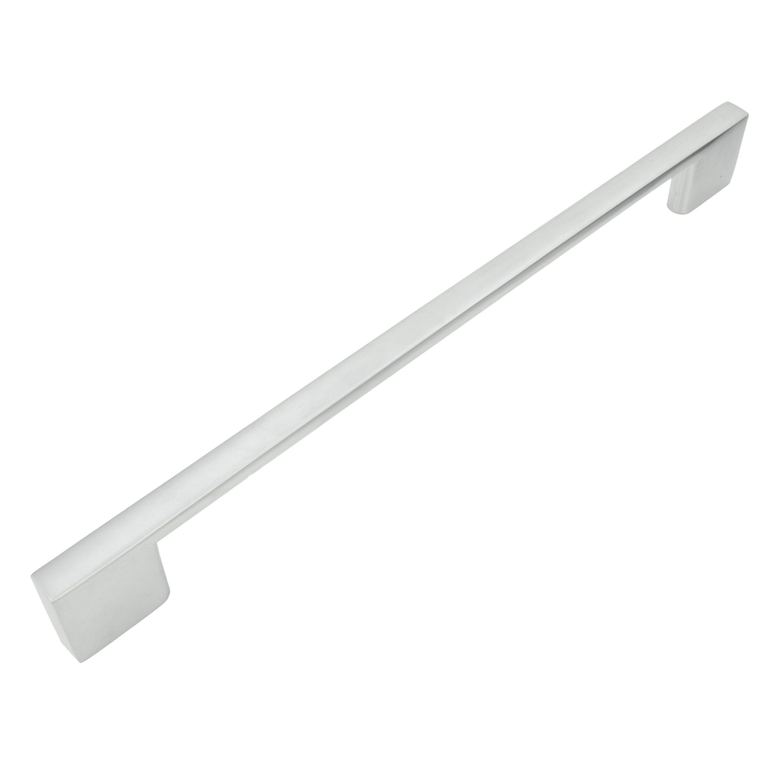 Uchwyt meblowy srebrny 224 mm metalowy