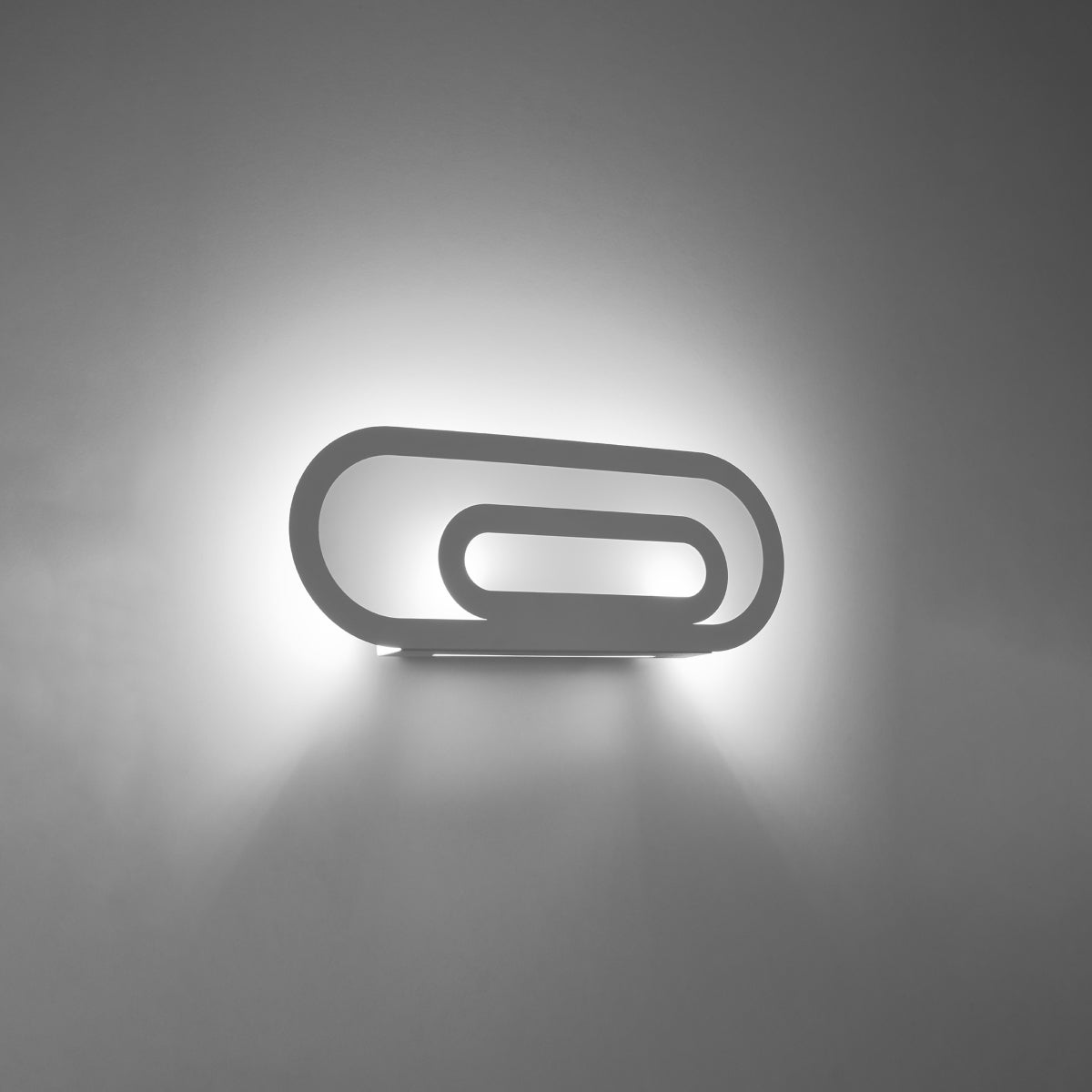 Kinkiet SOLUTIX biały LED 3000K - 40x6x15cm Sollux