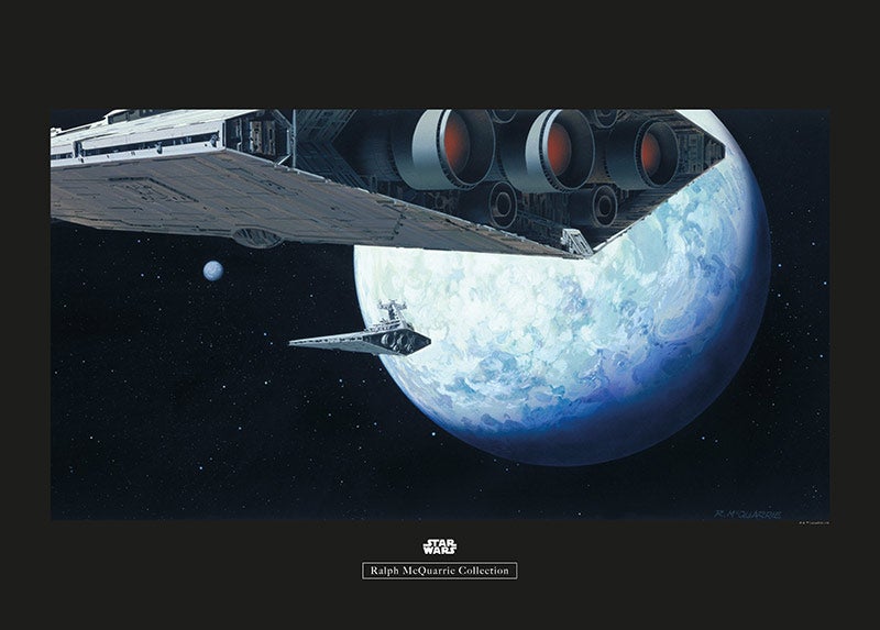 Komar Star Wars Wandbild 'Death Star Control' – 70 X 50 Cm, Premium-Poster Auf Fotopapier