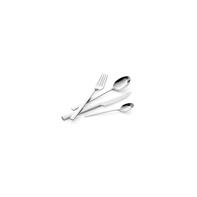 Lagostina Giada Set Servizio Posate Acciaio Inox 18/10 per 6 Persone, 24 Pezzi, con 6 Forchette, 6 Coltelli Tavola, 6 Cucchiai, 6 Cucchiaini Caffè, Sp