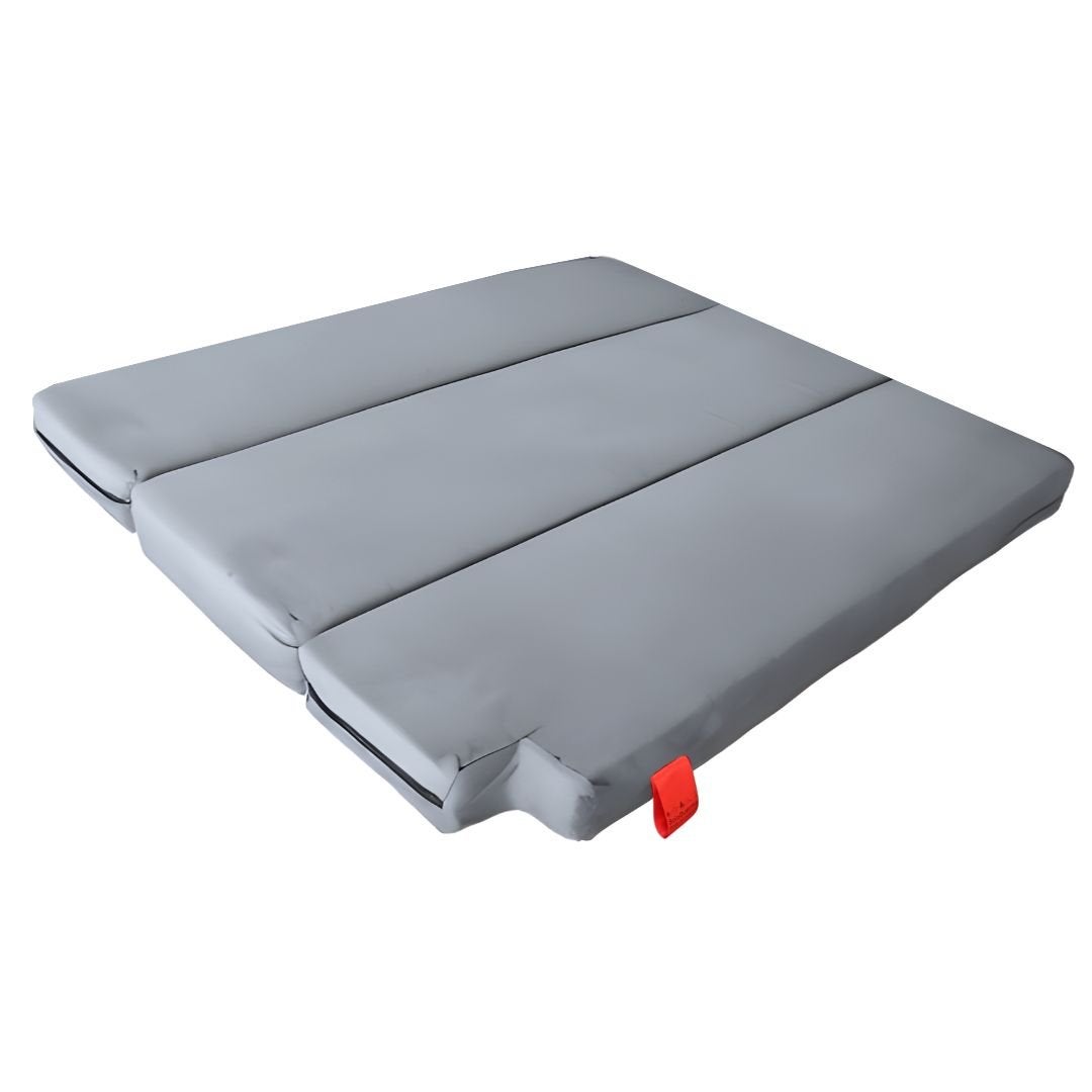 Cama para ford transit 2003 sin muebles - 5cm grosor con hr 20kg/m3. suave, 3cm de viscoelástica - gris