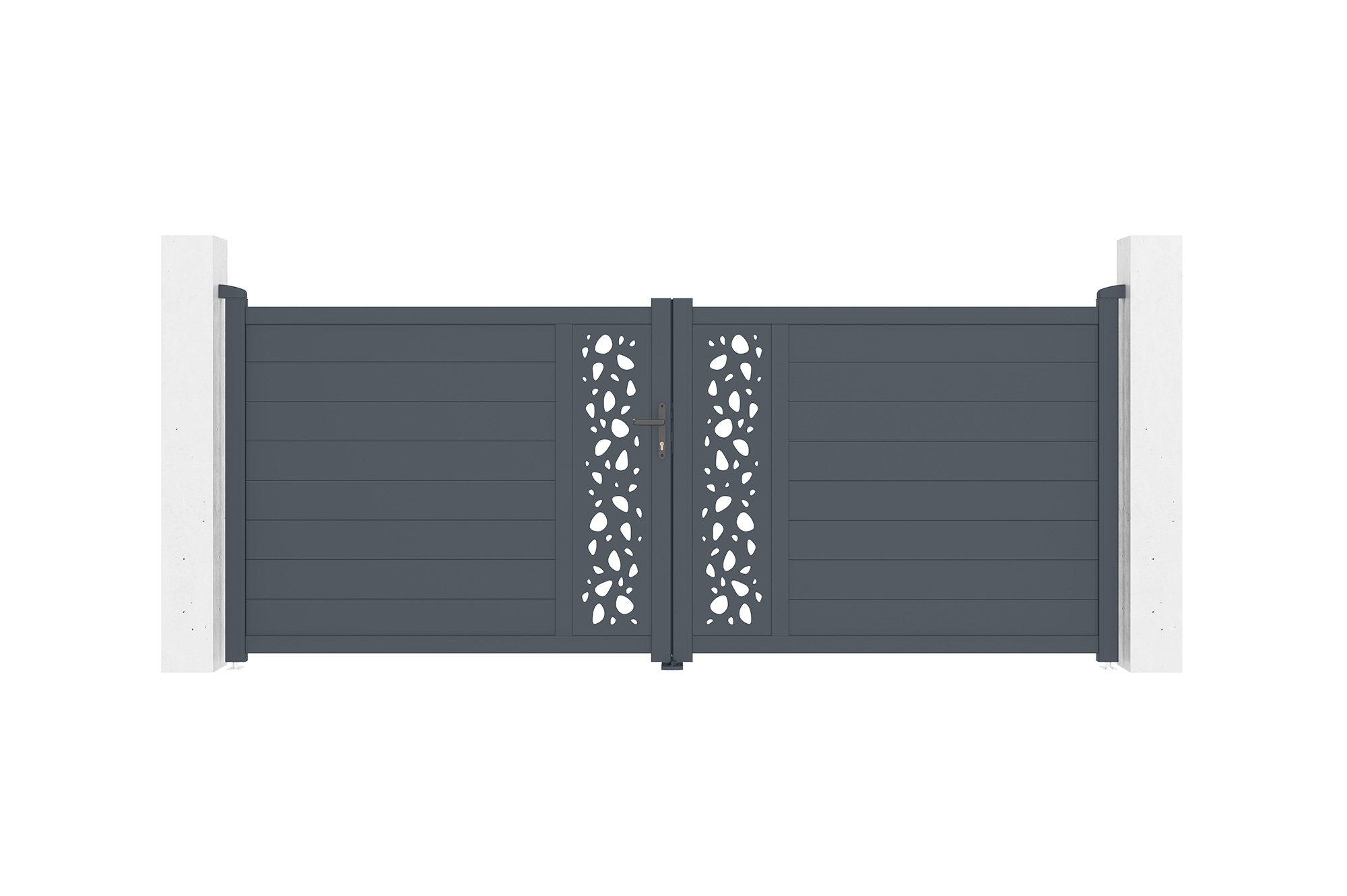Pacchetto SUNNY cancello a battente 350B140 + cancello pedonale 100P140 - 6