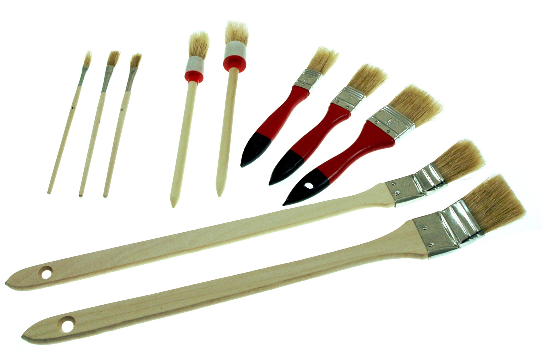 60 Pennelli Piatti 7mm Qwork - Per Acquerello E Dettagli - Foto 11