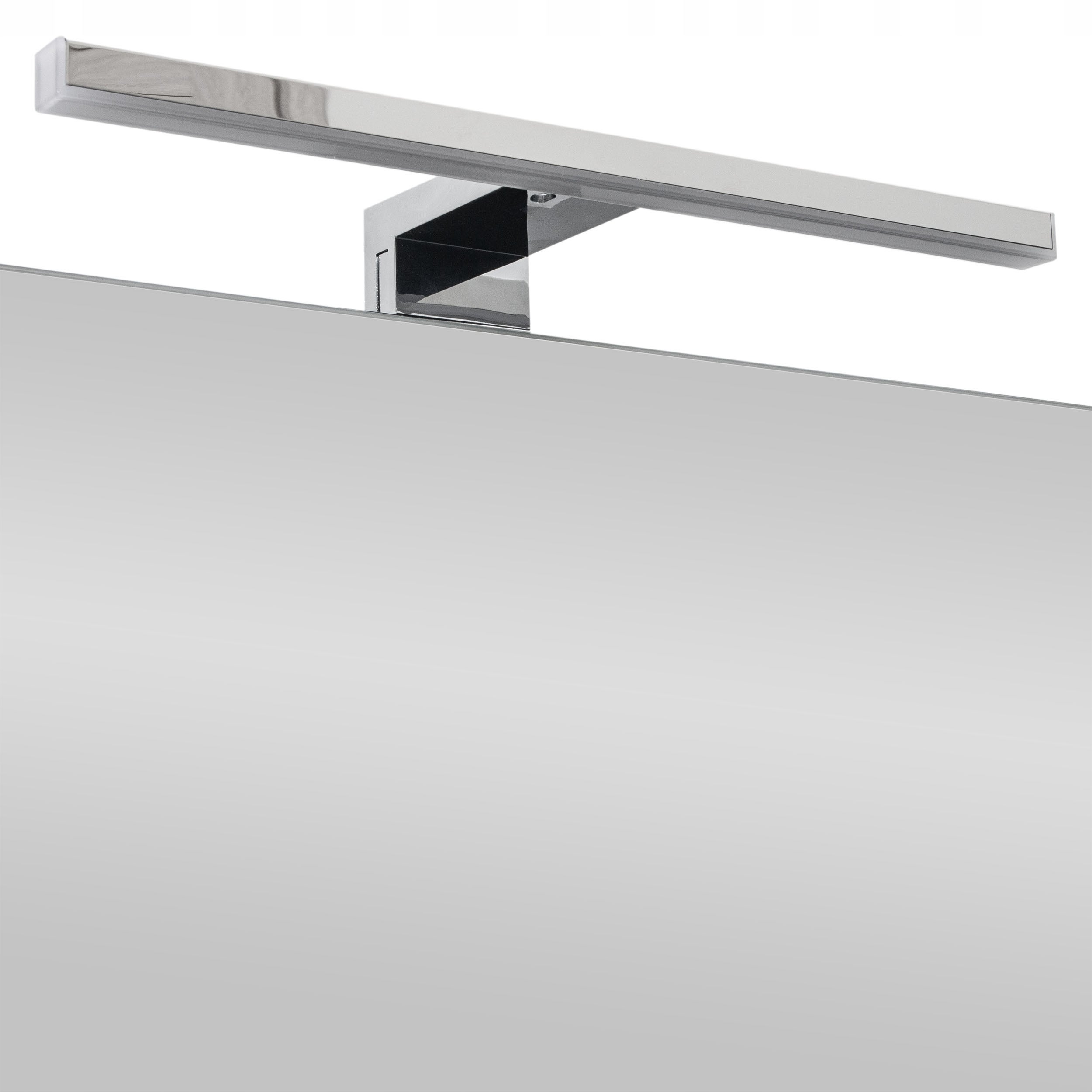 Szafka łazienkowa z lustrem oświetleniem lampką led lustrzana wisząca 80 cm - 6