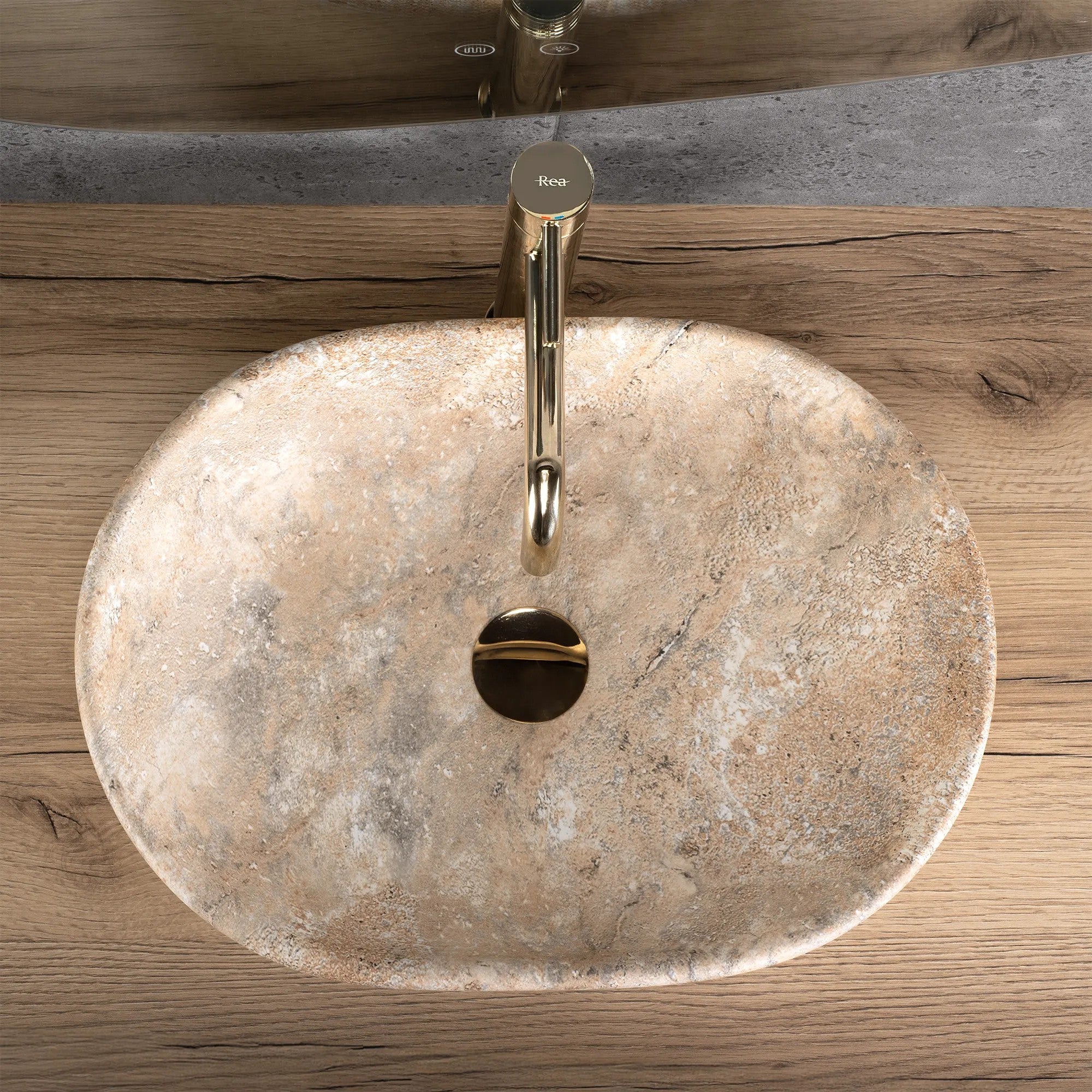 VASQUE À POSER REA AMELIA&nbsp; BEIGE - 7