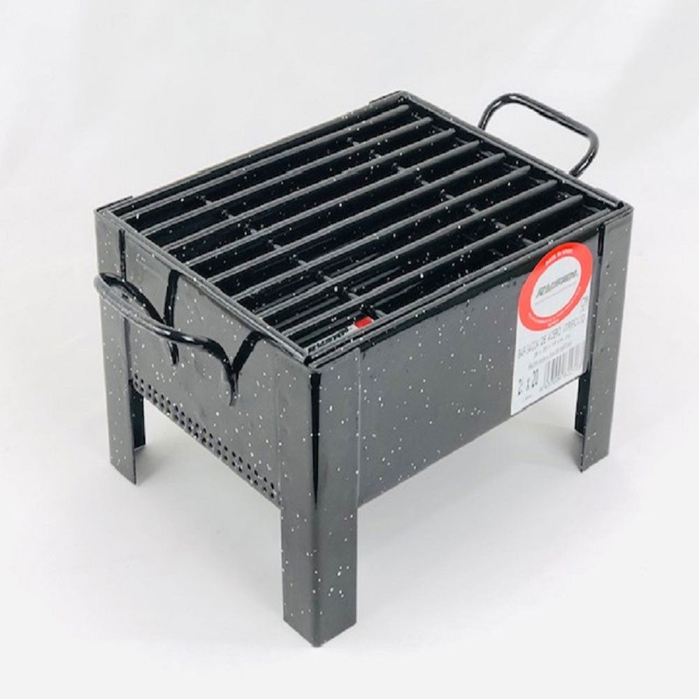 Grill Tavolo 25x20cm Griglia Inox Carbone Barbecue Da Tavolo Al Miglior Prezzo - Leroy Merlin Griglia 25x20 Cm