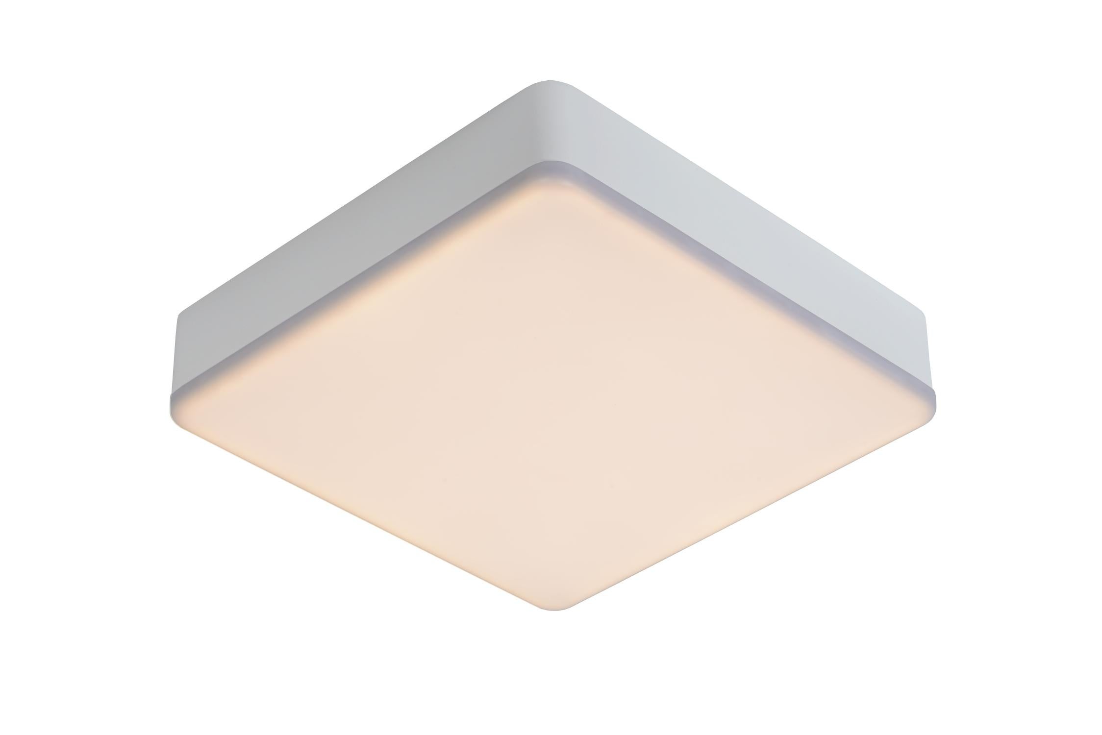 Kinkiet LED łazienkowy CERES biały 30W Ciepła biel 2475lm akryl wym:5x21,5x21,5cm IP66 Lucide