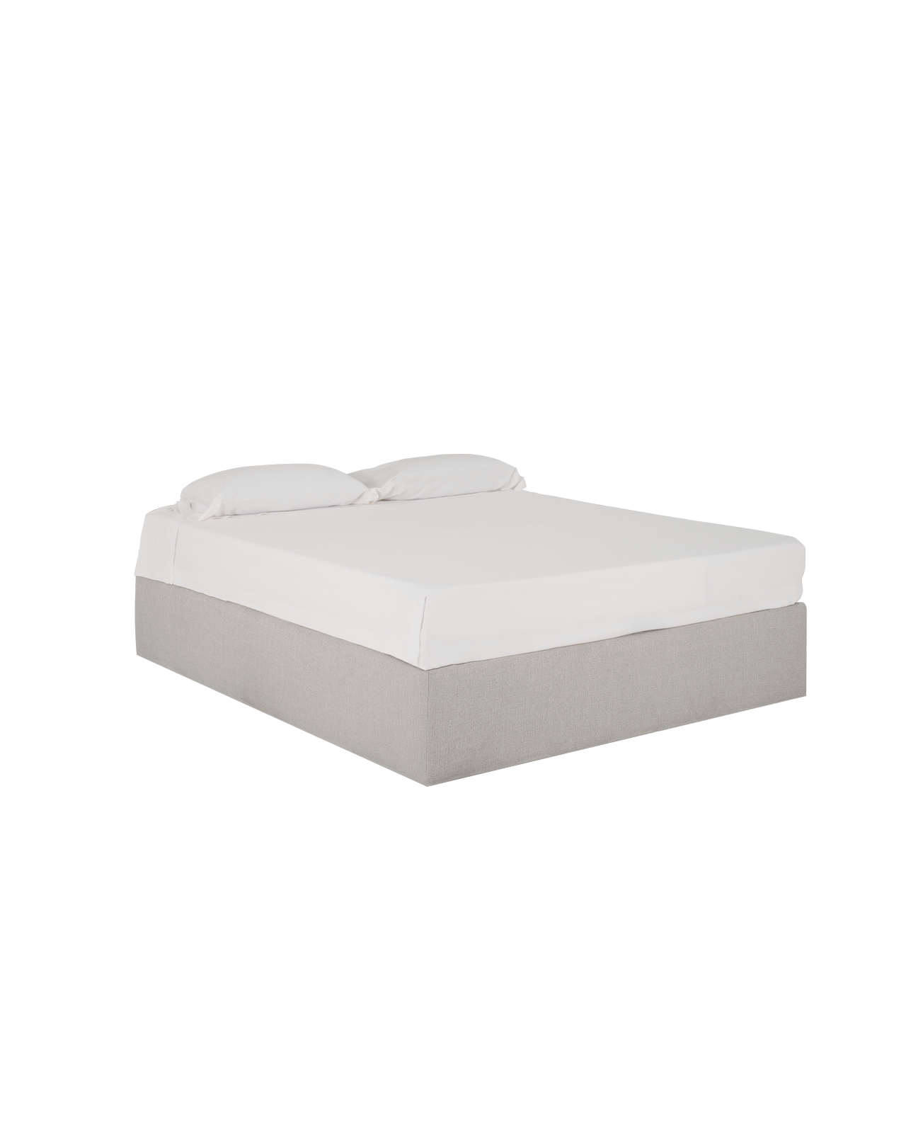 Pouf Imbottito Evolur Holland In Grigio Chiaro, Poggiapiedi Per Allattamento, Con Struttura In Legno, Dimensioni 50x39x39 Cm