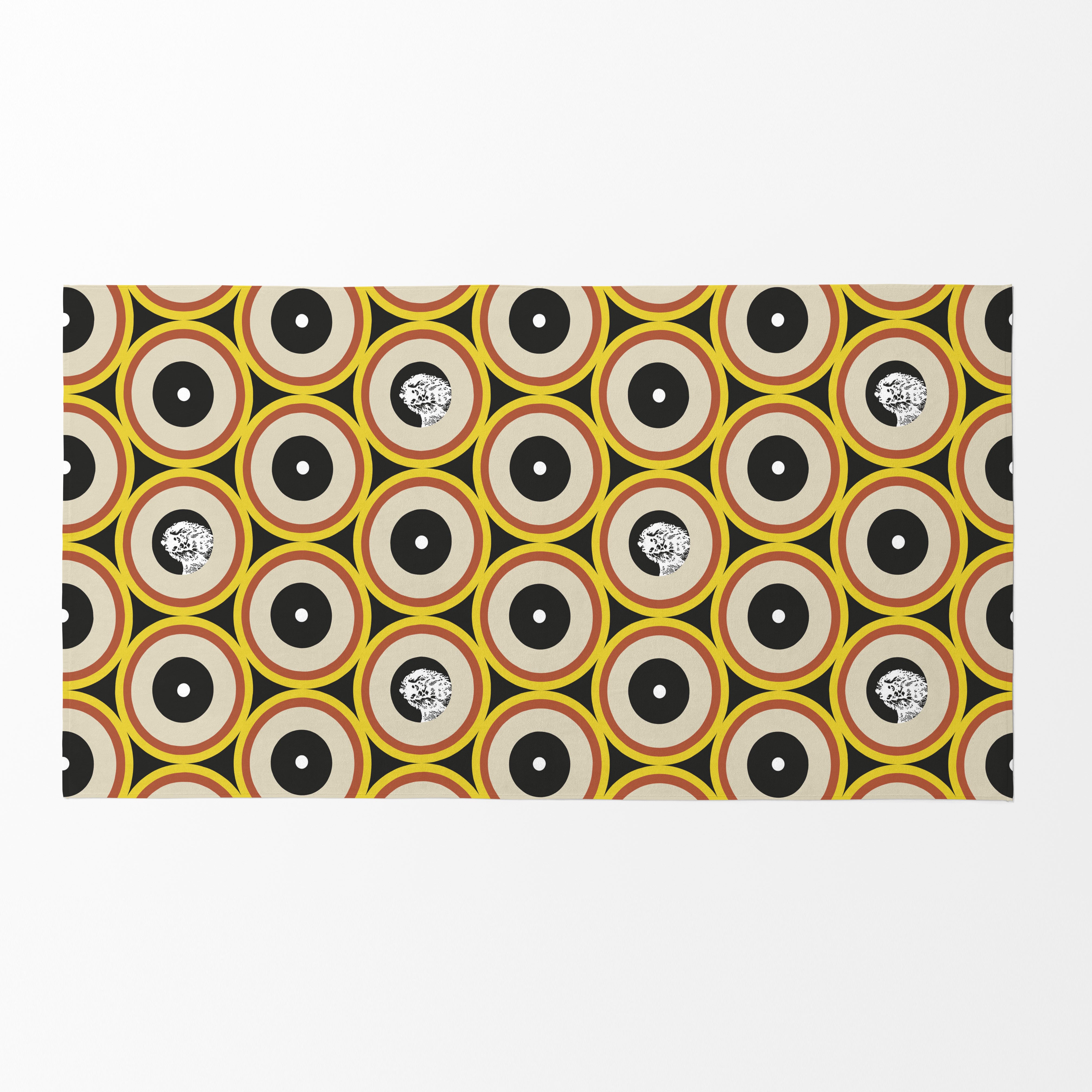 Serviette De Plage 75x150 Bayadère