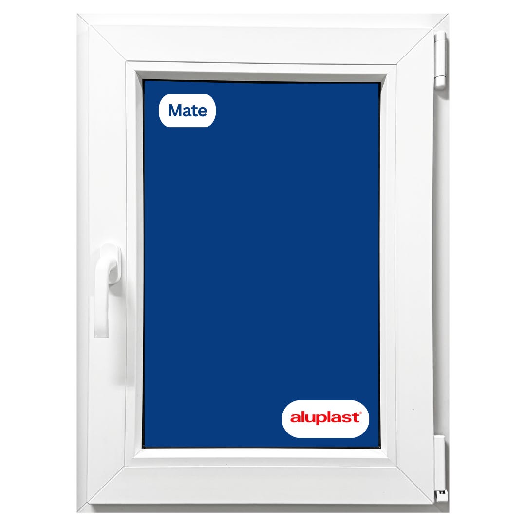Ventana PVC Reforzado 500x800 Blanca Oscilobatiente Derecha | Mate ...