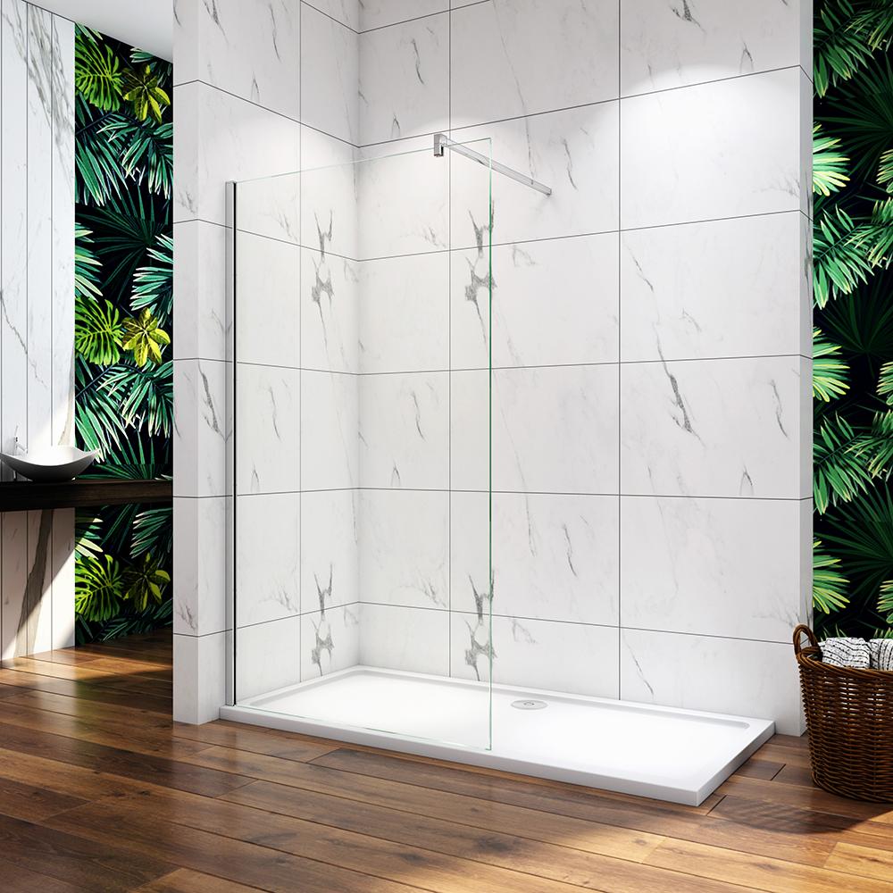 Océan Paroi de douche 130x200cm en 10mm verre anticalcaire paroi de
