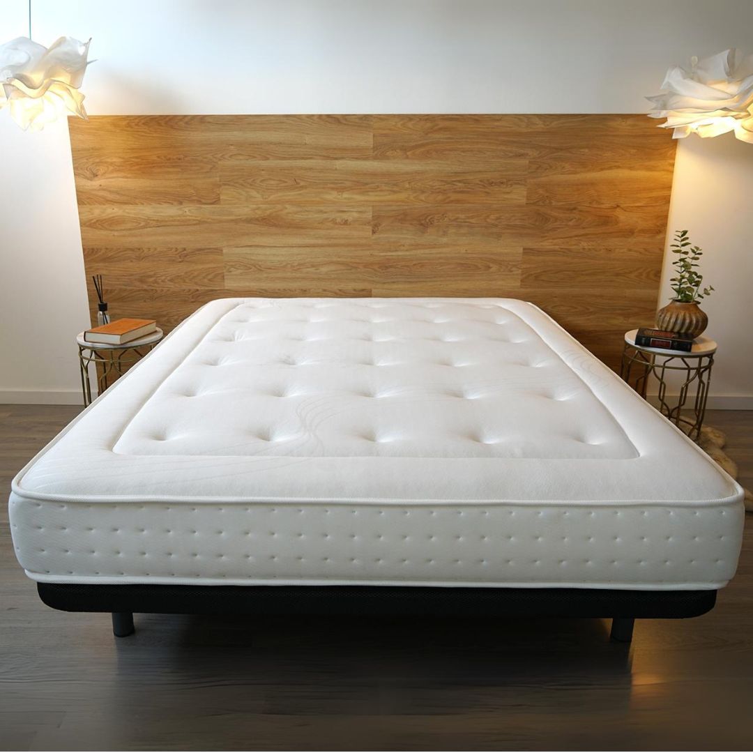 Colchón de Muelles Ensacados System Invierno y verano con 7 zonas de confort 90x180cm SoloDuerme - 2