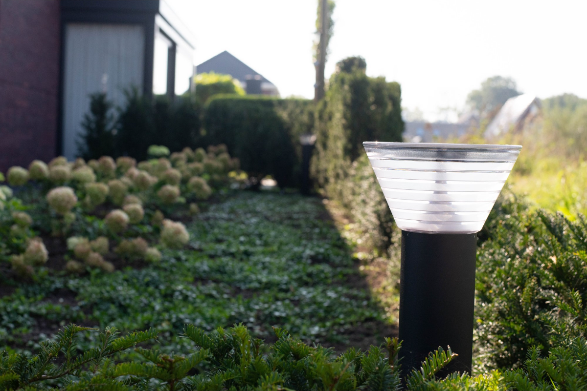 Lampe solaire Iplux® Rome sur pied 80cm- Haute qualité - Durée de combustion 15 heures - 11