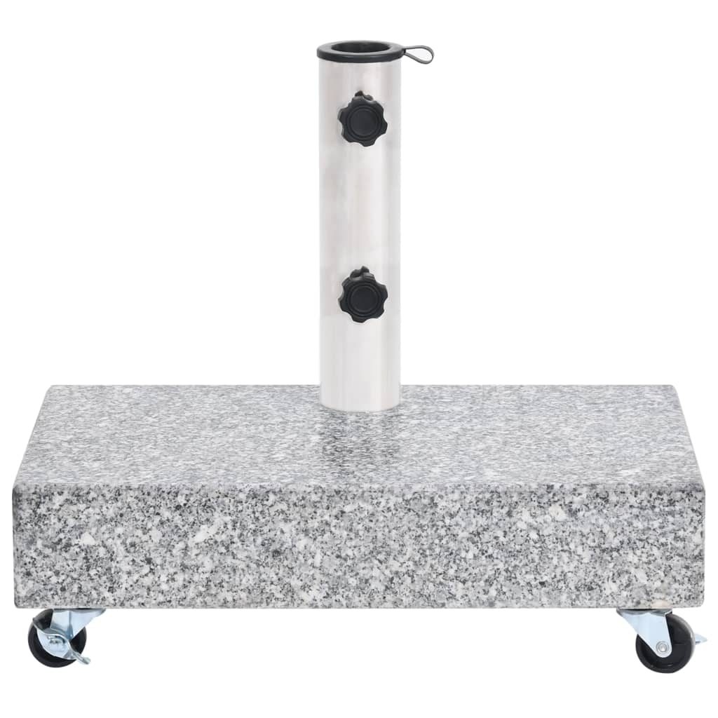 Socle De Parasol Gris Clair X X Cm Granite Cfw Leroy Merlin