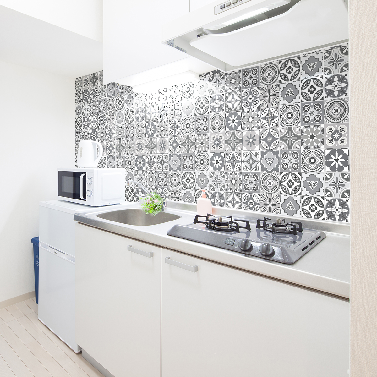 30 vinilo baldosas azulejos ariel - adhesivo de pared - revestimiento sticker mural decorativo - 30stickers20x20cm