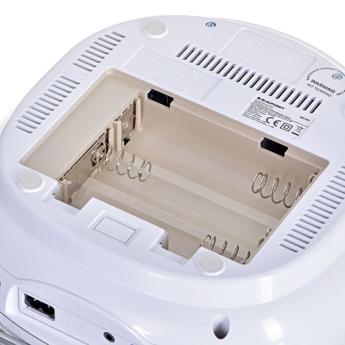 Boombox Blaupunkt PLL/FM/CD/mp3/USB BB7WH - 7