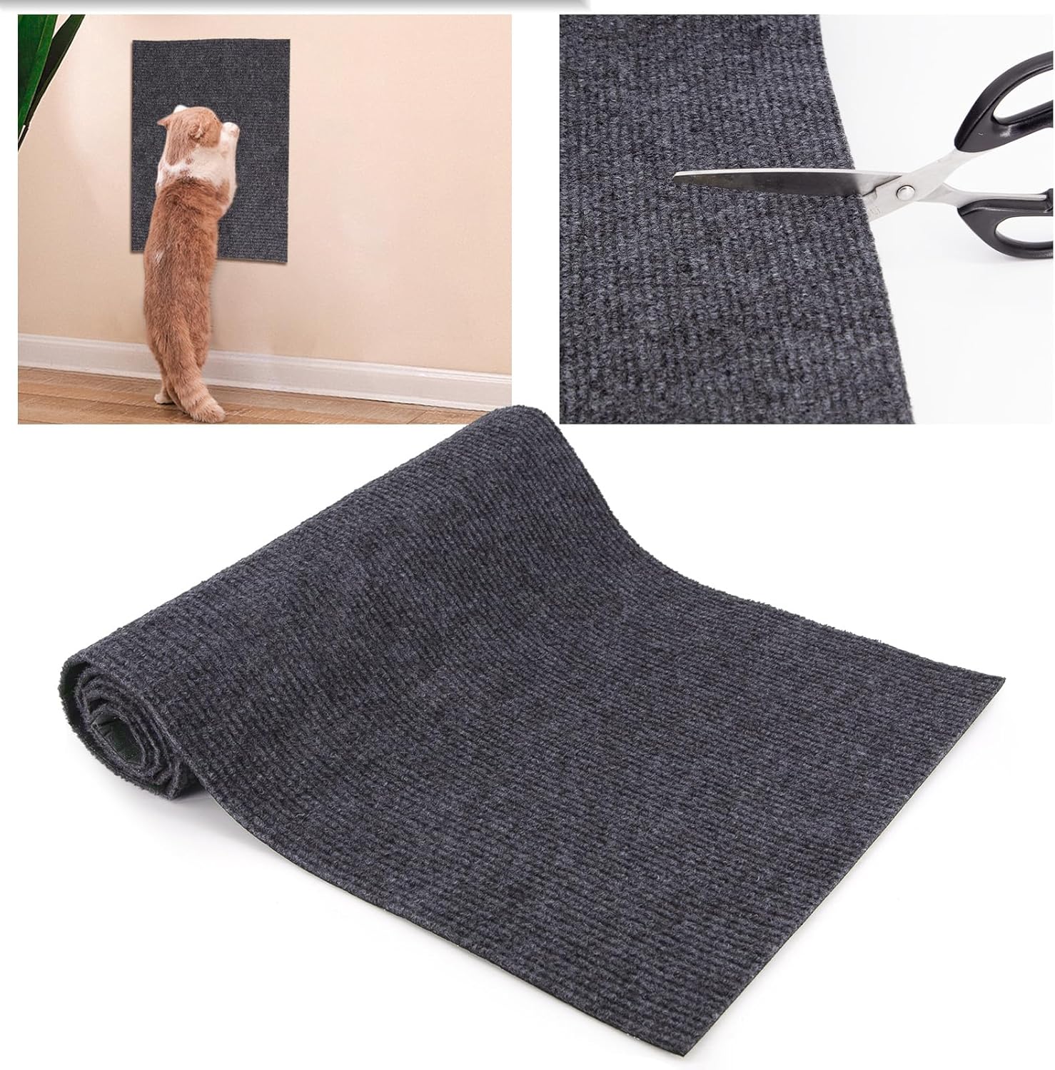 Tapis à Pointes Répulsif Pour Chats/chien 3 Mètres + Pointes De Fixation - Neuf