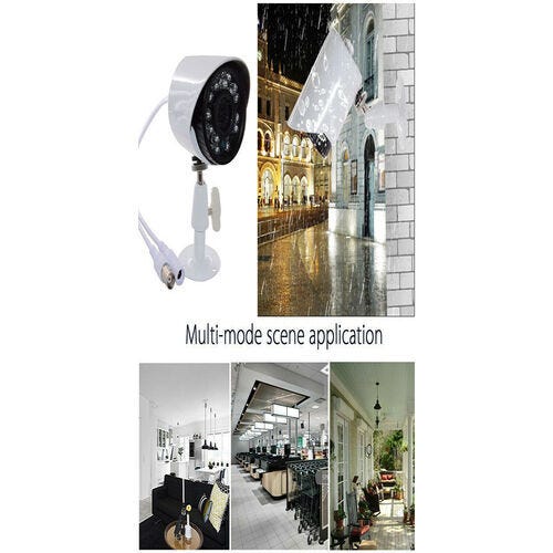 Telecamera Videosorveglianza Infrarossi 36 LED AHD 1080P HD Per Esterno Bullet - Area Illumina - Foto 9