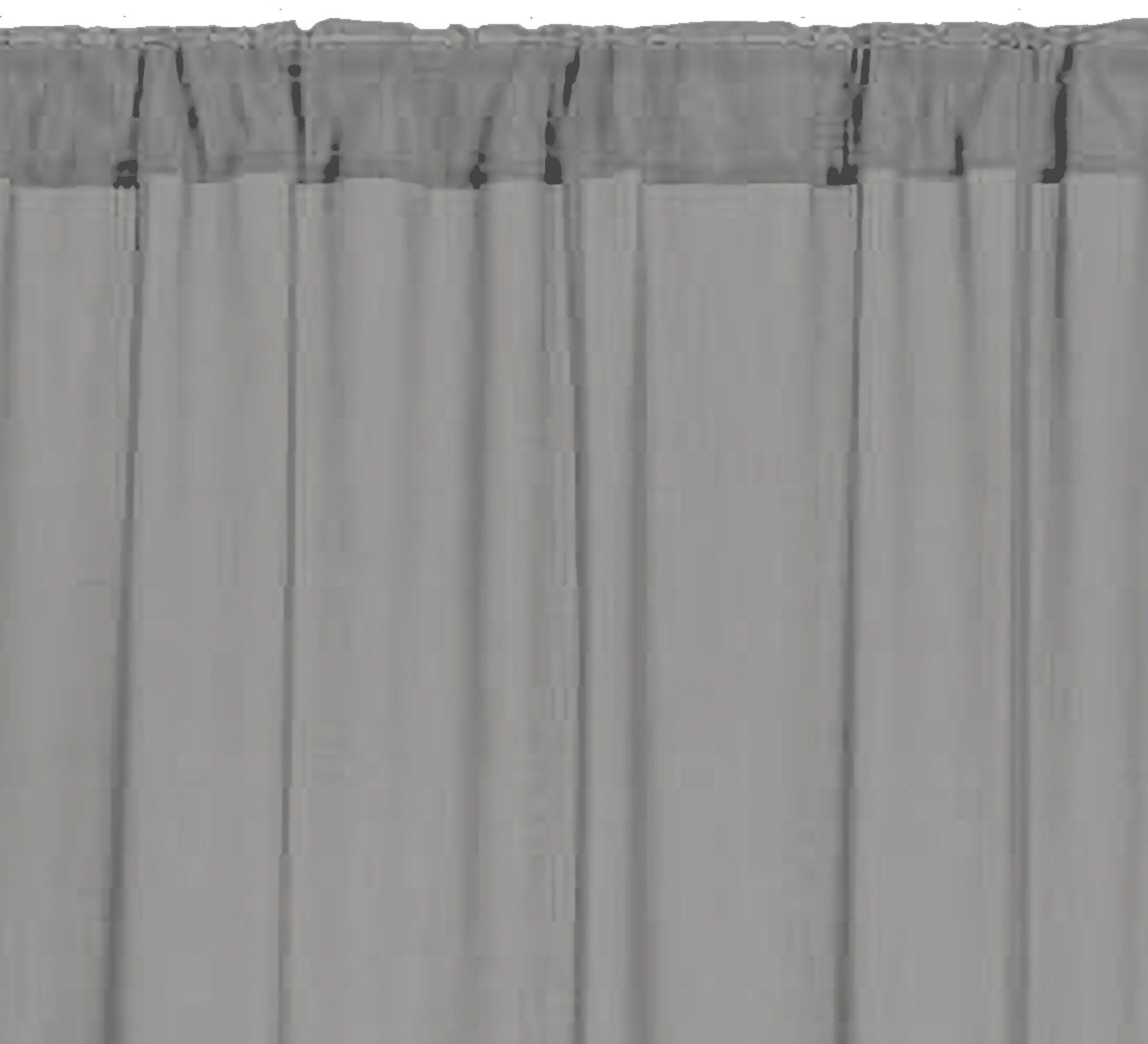 Zasłona zaciemniająca AYDEN - szer. 200 x wys. 270 cm - Tkanina z mieszanki lnu i poliestru - Taupe - INSPIRE - 4