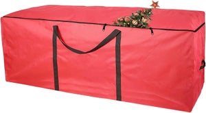 Sac De Rangement Extra Large Pour Sapin De Noël - Tissu Oxford 210D Imperméable - 122x51x38 Cm - Idéal Pour Protéger Ton Arbre