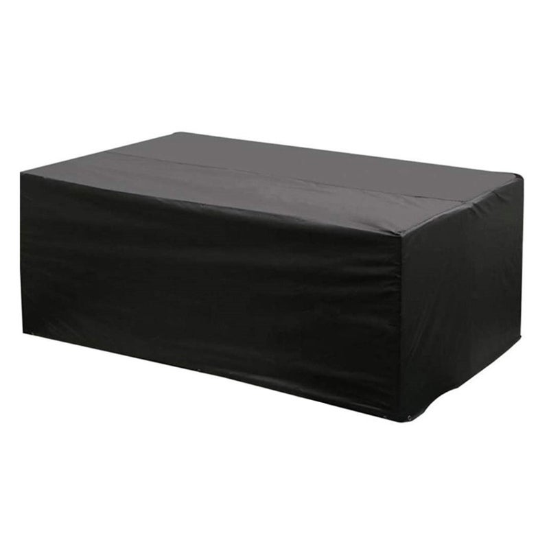 Housse De Protection Pour Chaise Longue Jardin - Tissu Oxford 210D Noir, 200x70x40/75 Cm - 5