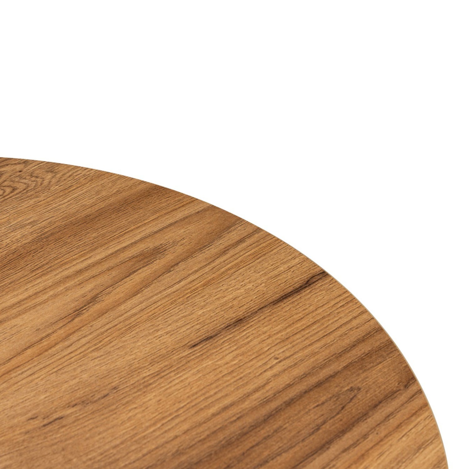 Table basse design ovale bois 120cm RAAV - 8