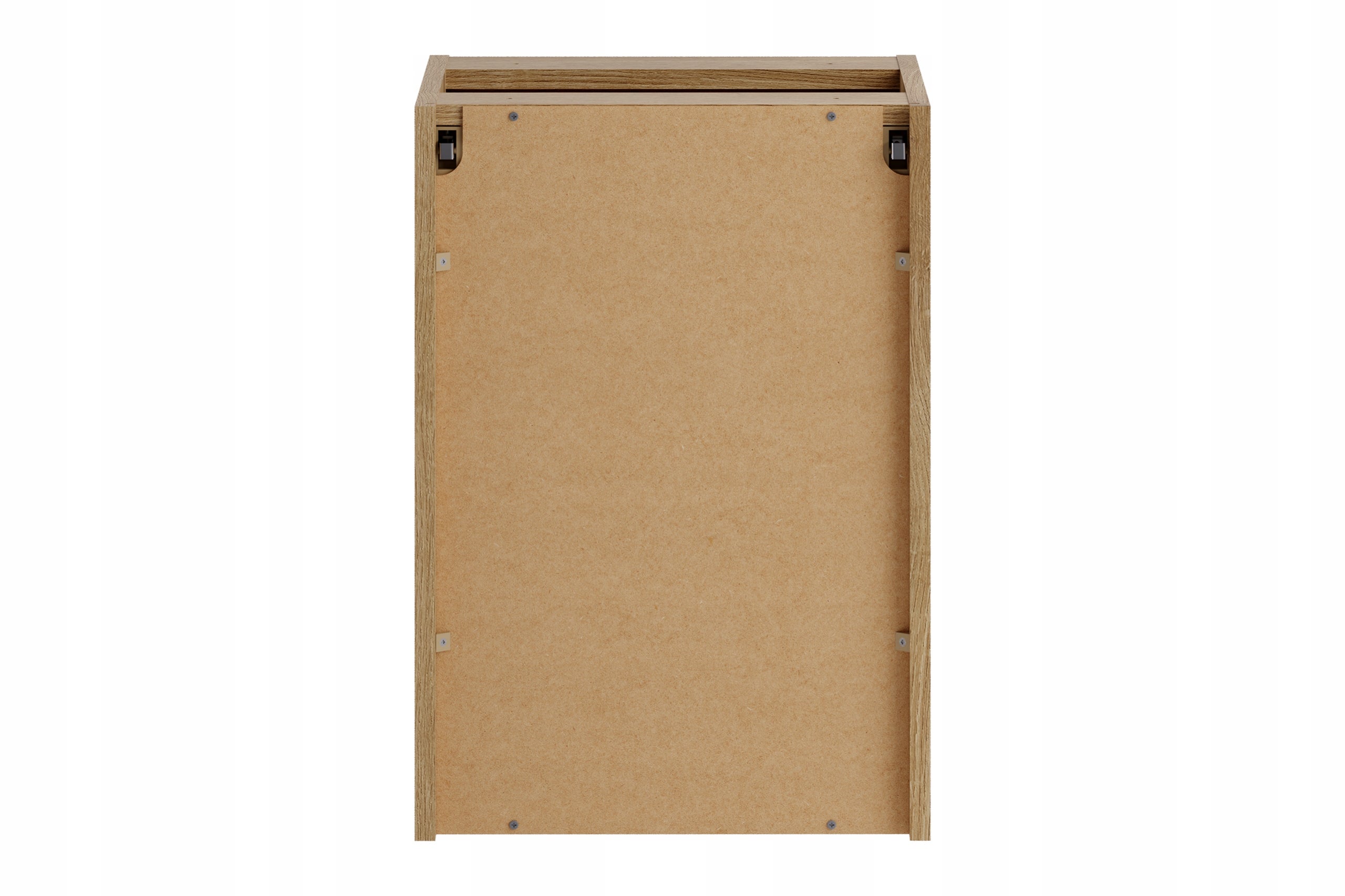 Meuble bas de salle de bain 40 cm avec panier à linge NOVA chêne Coast Evoke - 3