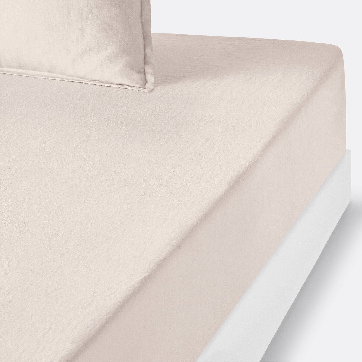 Housse D'angle Pour Canapé Modular Restoration Hardware Cloud - Toile De Lin Belge Lavé Naturel - Neuf