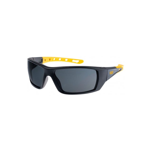Caterpillar Lunettes De Soleil De Protection Homme - Monture Nylon Anti-Rayures, Anti-Buée, Verres Polarisés 180°