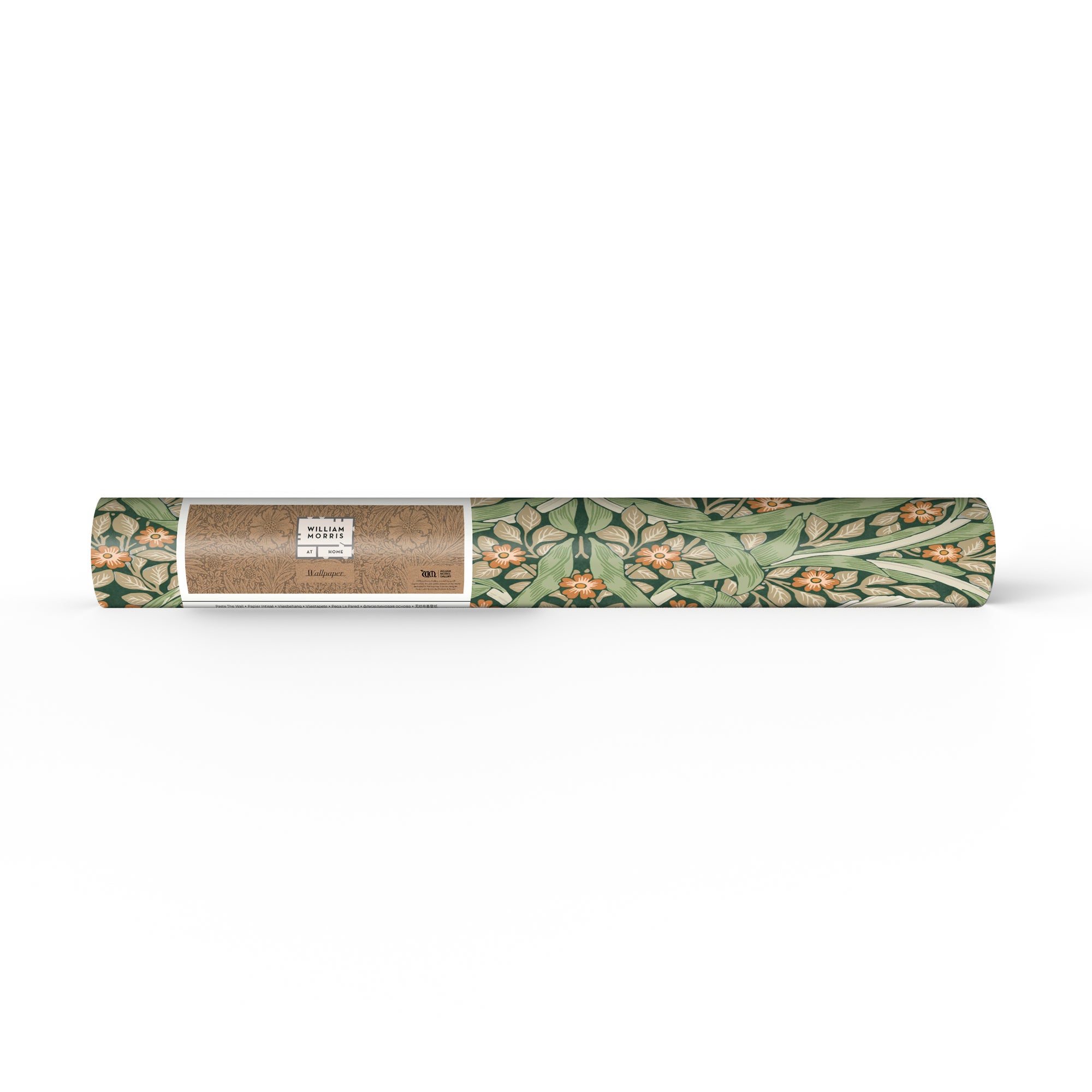 William Morris at Home Tapeta flizelinowa Pimpernel Zielony 10 m x 52 cm - 5