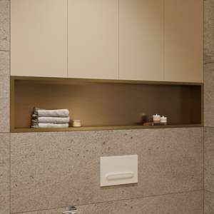 Fox Hollow Furnishings Nicchia Da Incasso A Muro 14x36 Con 3 Ripiani: Scaffalatura Aperta In Legno Per Bagno E Corridoio - 2