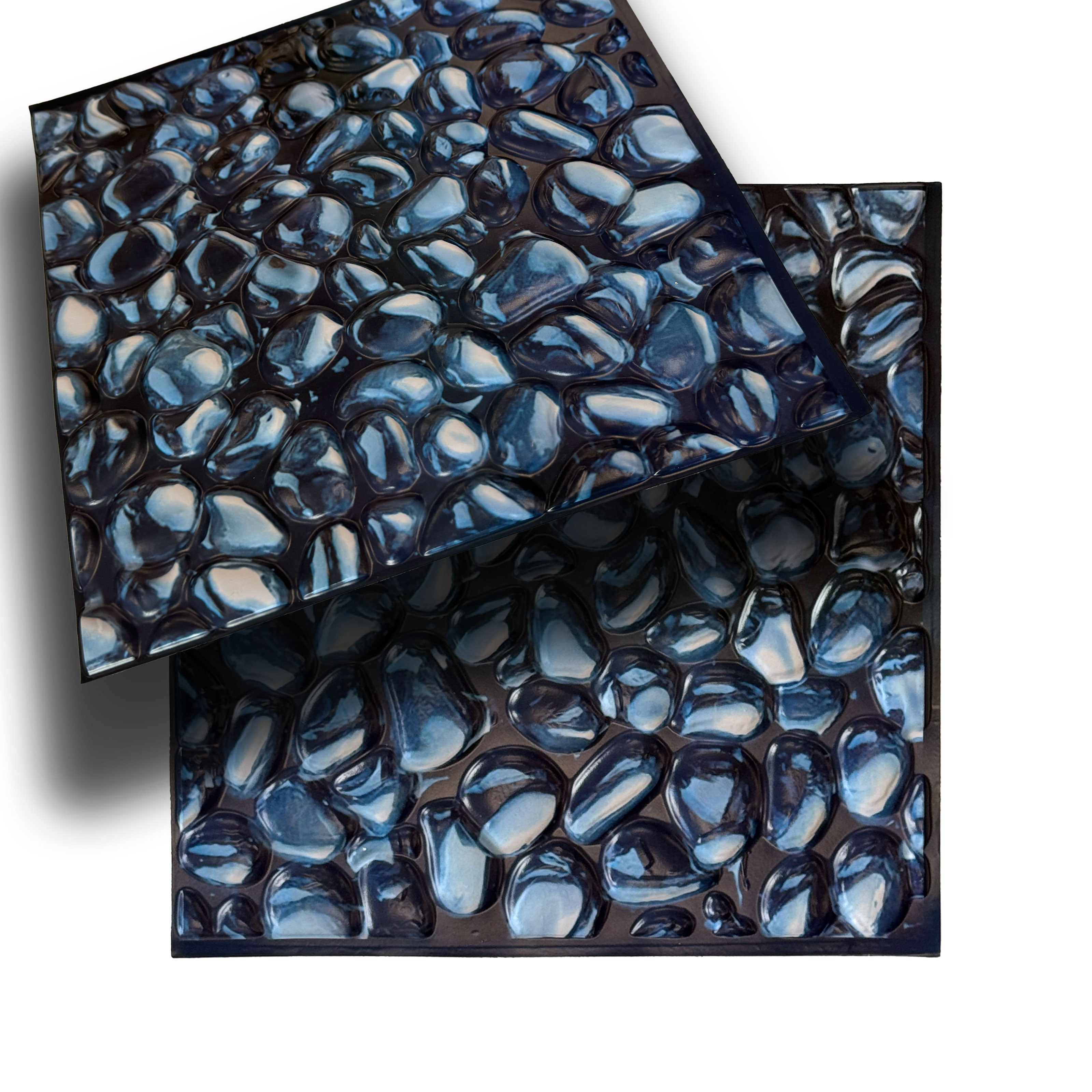 Azulejos autoadhesivos 3D de PVC con relieve de 30 x 30 cm para piedra ...