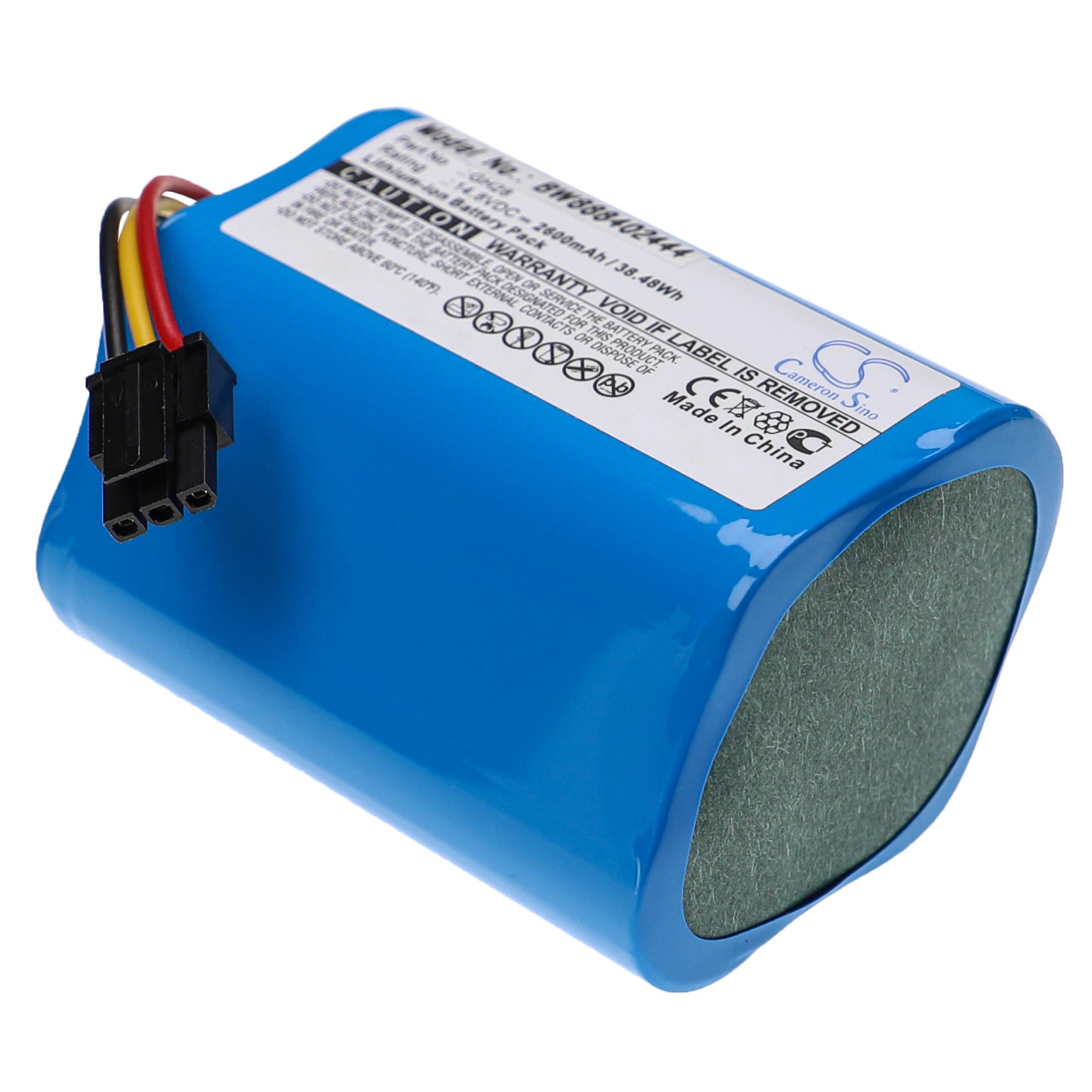 Vhbw batteria compatibile con Xiaomi Millet Sweeper, SDJQR01RR, SDJQR02RR, SDJQR03RR home cleaner (5200mAh, 14,4V, Li-Ion) | Leroy Merlin