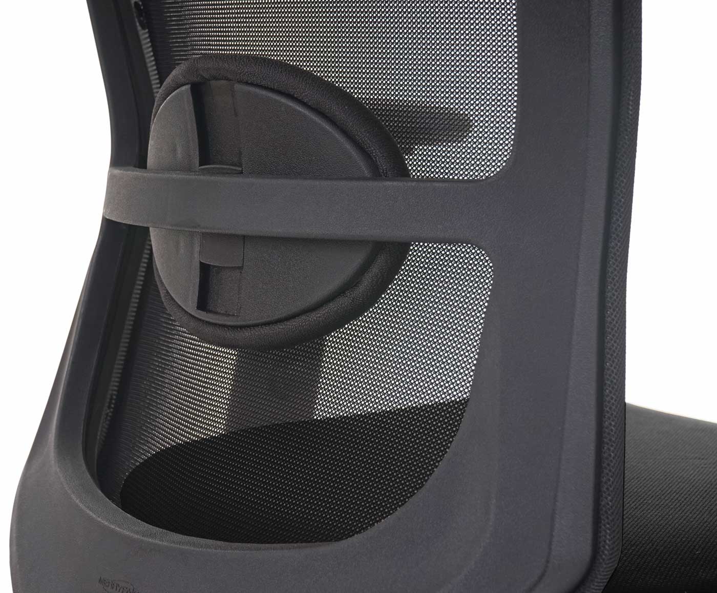 Chaise de bureau MERRYFAIR Forte, fauteuil de bureau, chaise pitovante ~ noir avec appui-tête - 6