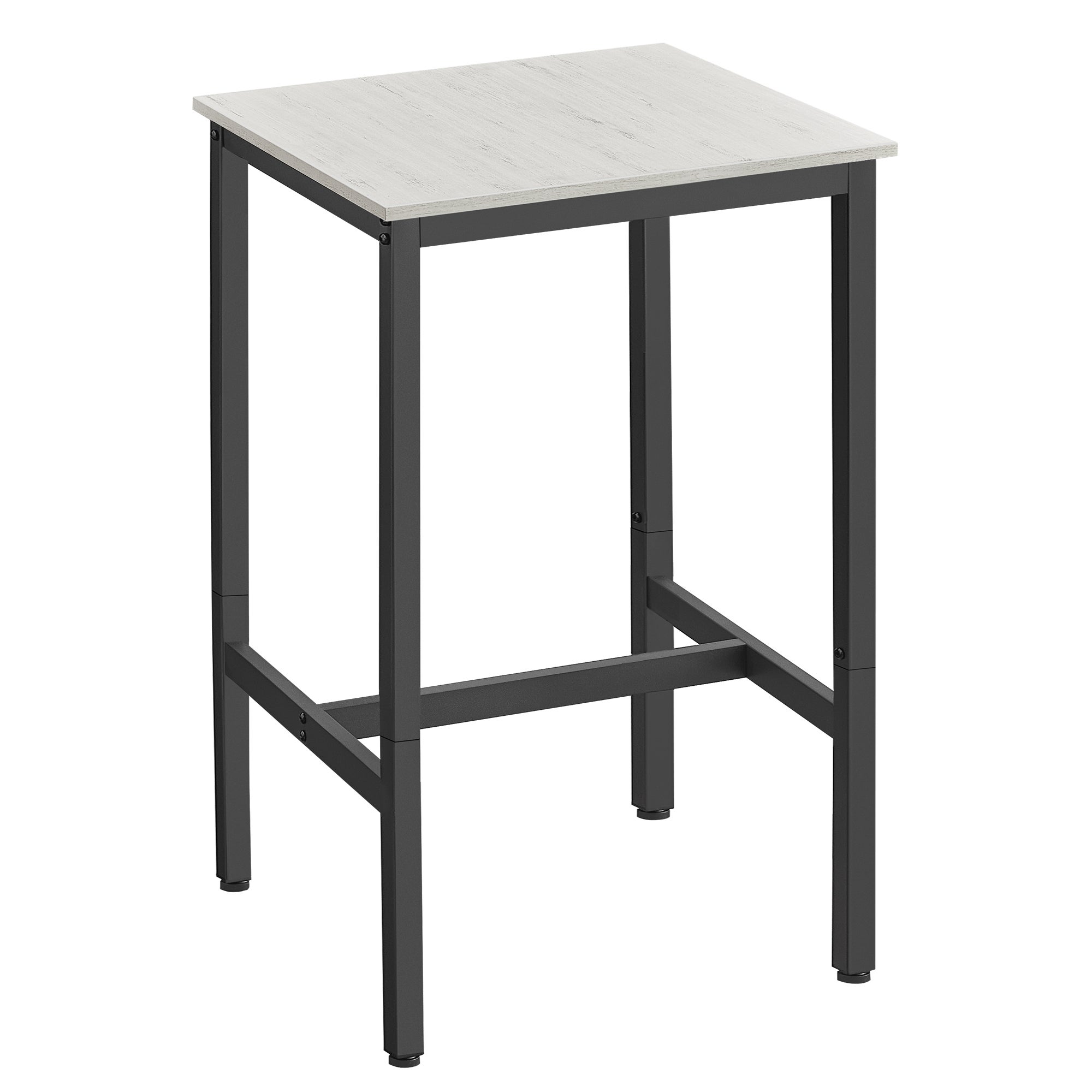 Table De Travail Inox Mobile VEVOR - 76x46x86 Cm - 100 Kg De Charge - Avec Roues Et étagère Réglable