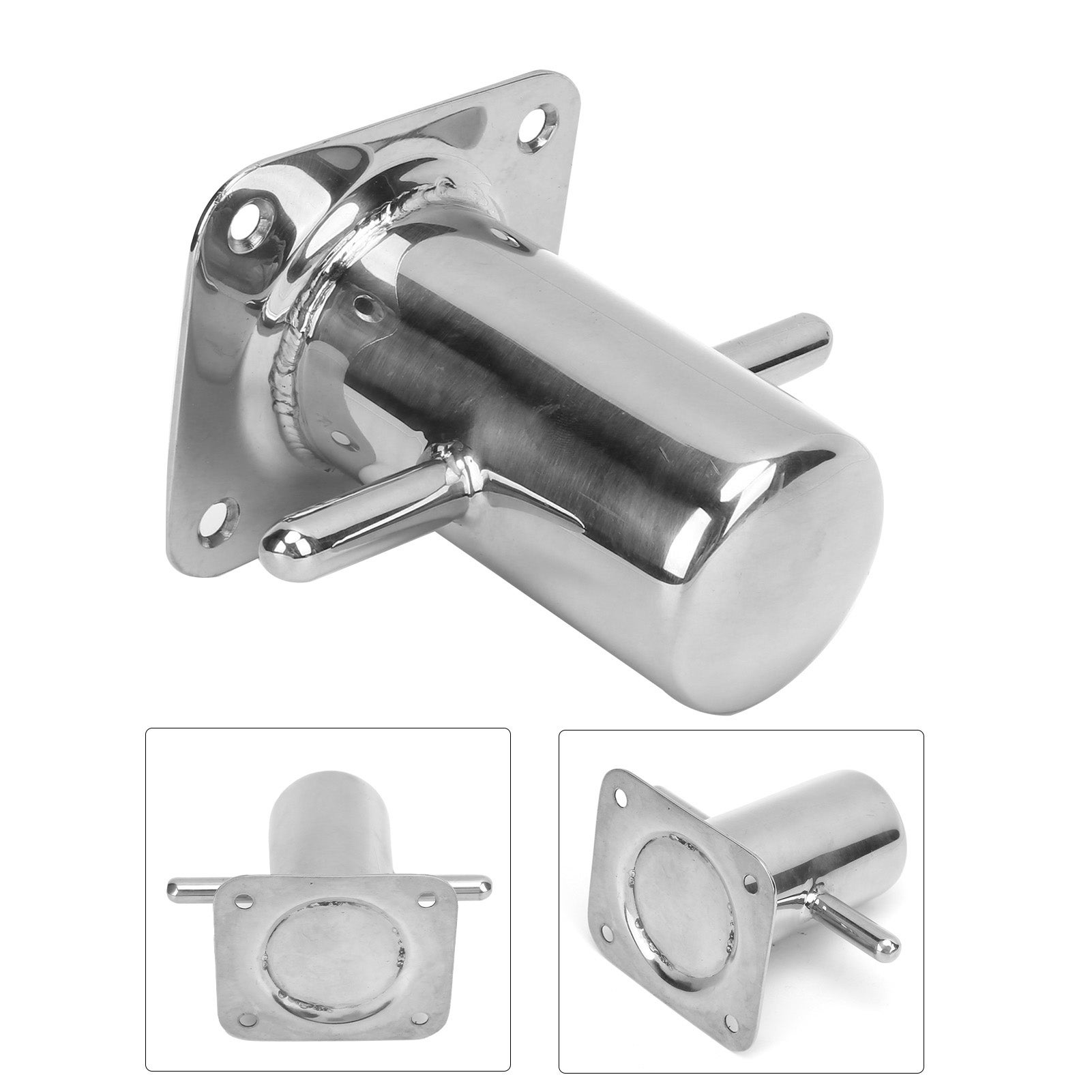 Taquet d'amarrage simple en acier inoxydable 316, robuste, 90 mm ...