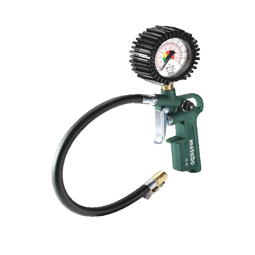 Pistolet do pompowania Metabo RF 60 ciśnieniomierz i adapter uniwersalny - 2