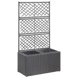 BAULE MULTIUSO RATTAN LT.420 COLORE MARRONE ART.162 cm.120x57x63h. TOOMAX