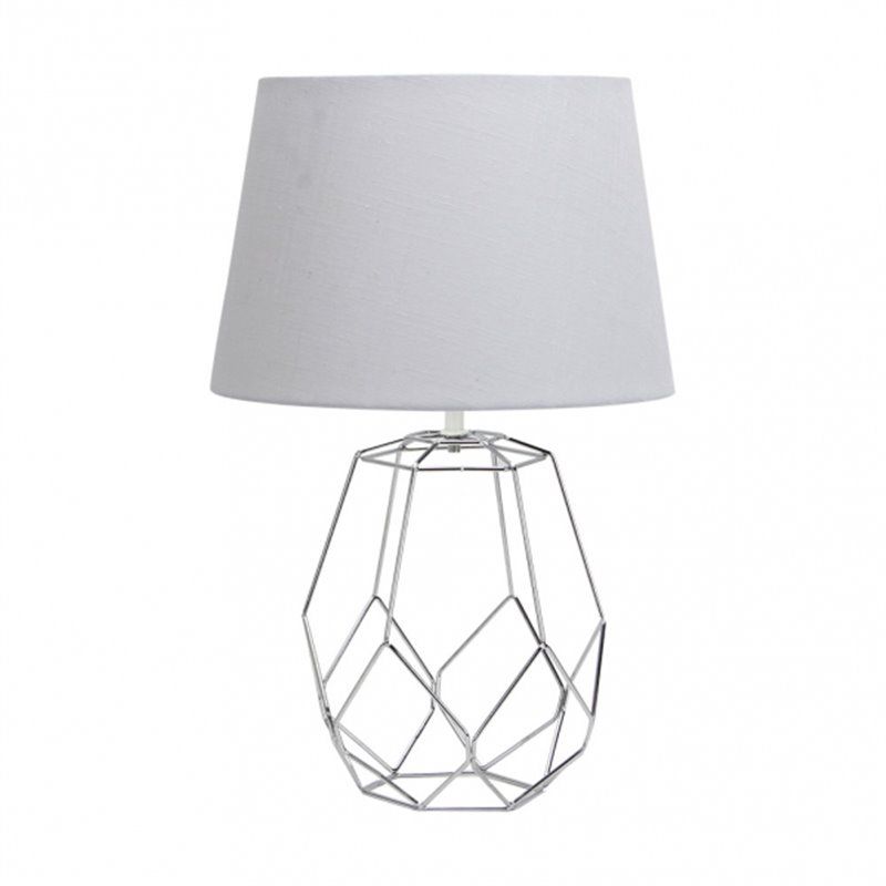 Bureau avec structure métallique modèle LABEO Chrome FABRILAMP - 2