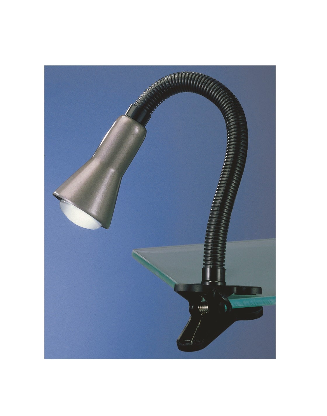 LAMPADA DA TAVOLO A MORSETTO ALLUMINIO - Foto 7