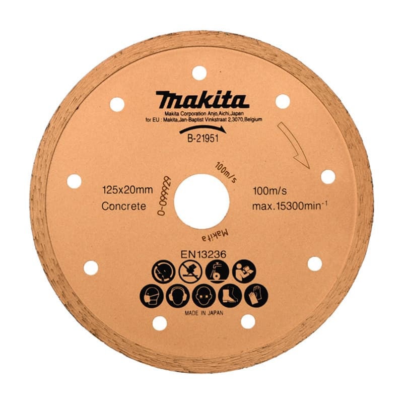 Makita Diamentowa tarcza tnąca 125 mm mokra - B-21951