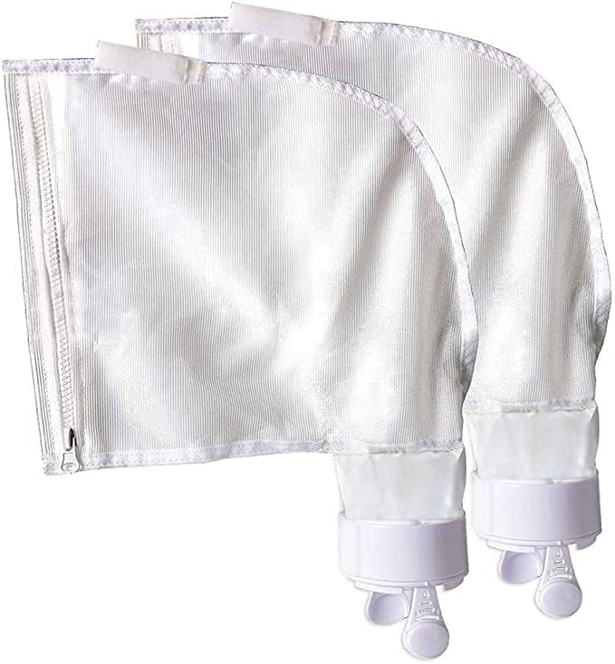 Worki filtracyjne Polaris 280 i 480 z zamkiem błyskawicznym i rzepem (białe) – akcesoria zamienne do robotów czyszczących baseny