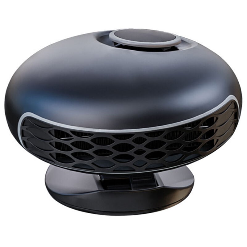 Przenośny ogrzewacz samochodowy, odmrażacz samochodowy 2 w 1, ogrzewacz 12 V z podstawą obrotową o 360 stopni