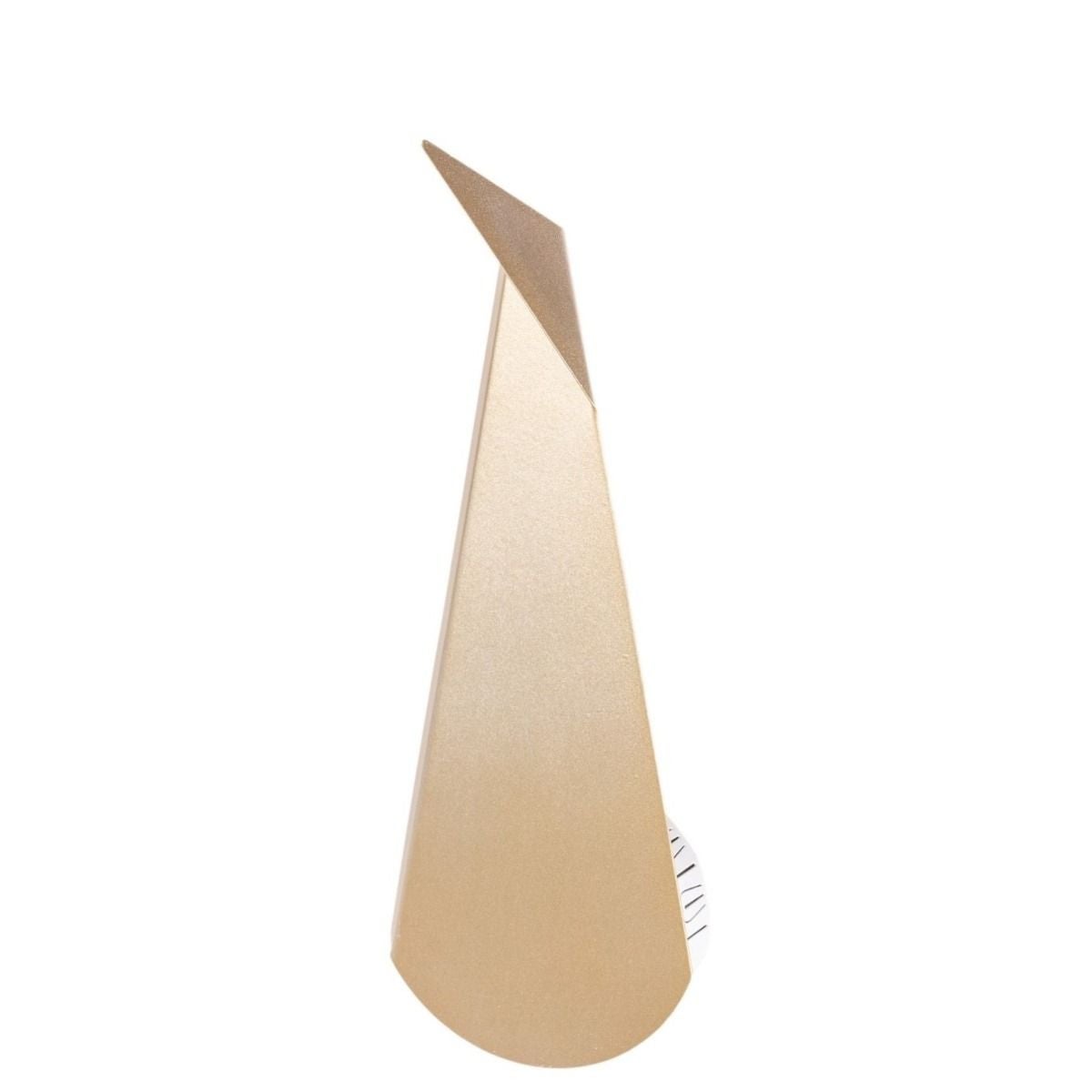Kinkiet ścienny Pawn-G złoty LED 3W 3000K wym: 36 x 14 x 5 cm metal IP20 Abigali