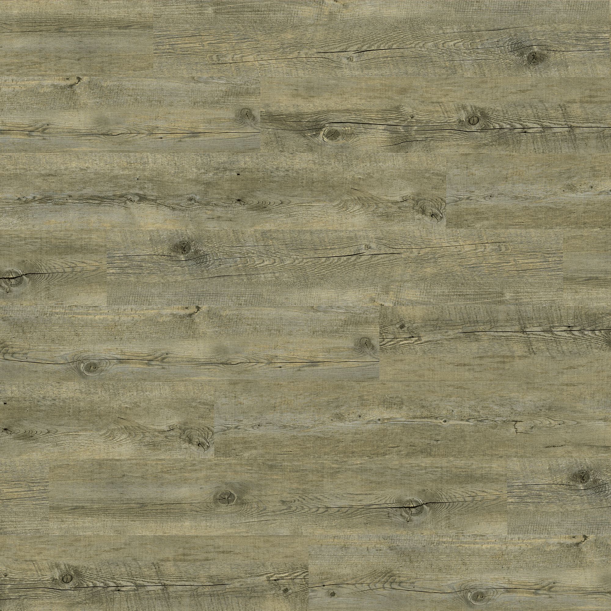 ARTENS - Échantillon de lame PVC - 28 x 15 cm - Sol PVC à clipser AMBON - FORTE - Effet Bois - Gris / Beige - Epaisseur 4 mm - Classe 32 - 2