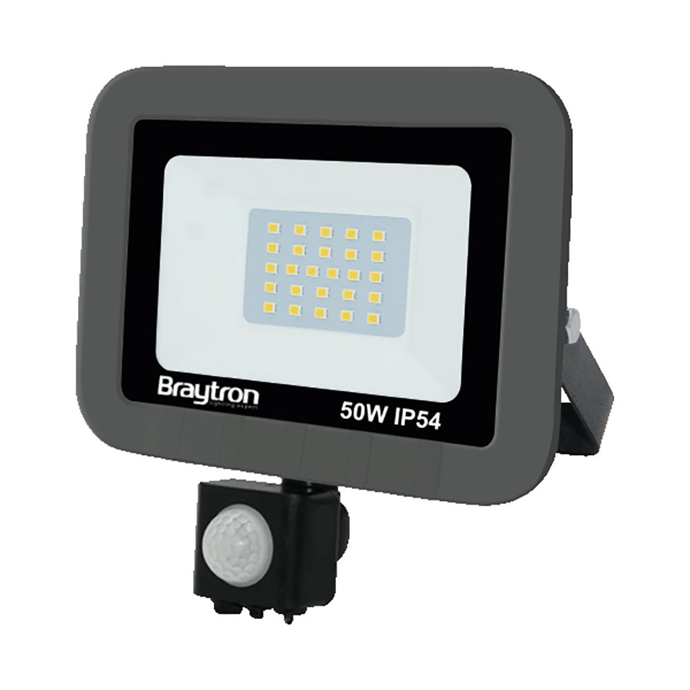 Proyector LED 50W IP54 6500K con detector | Leroy Merlin