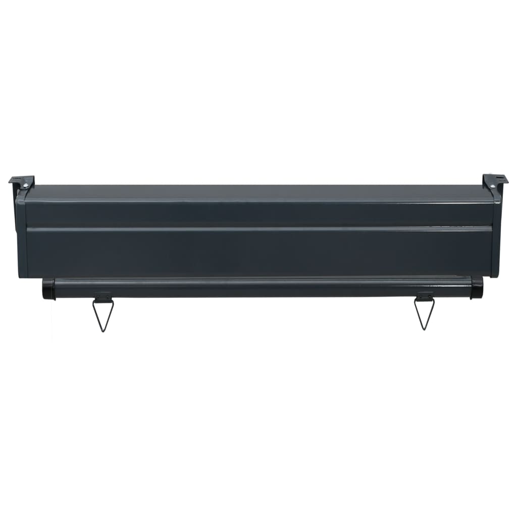 Toldo lateral | Toldo exterior | Toldo parasol de balcón gris 85x250 cm CFW552705 - 6