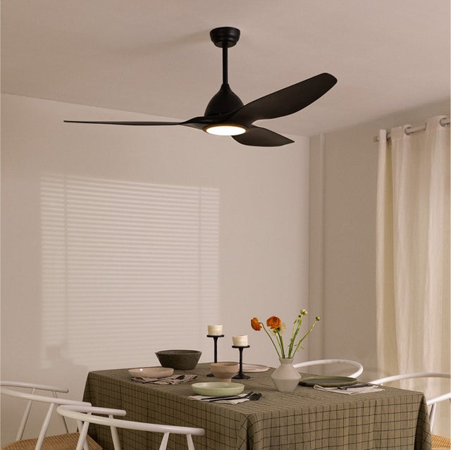 WIND SAIL XL - Ventoinha de teto 90W silencioso XL Ø163 - Com luz - sem wifi