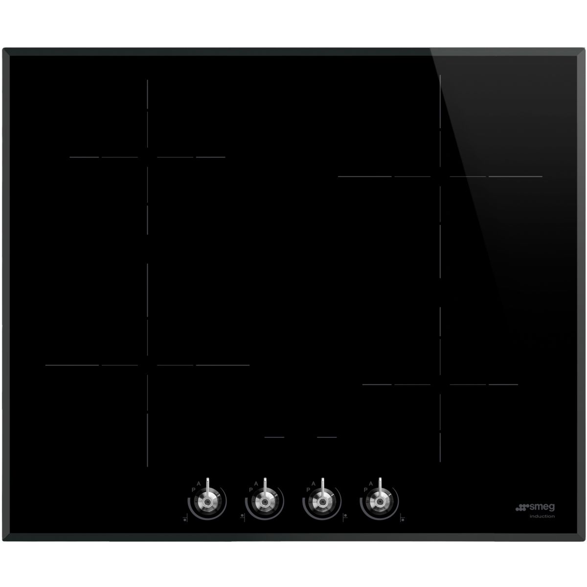 Smeg Encimera De Cocción Inducción Negro , Leroy Merlin