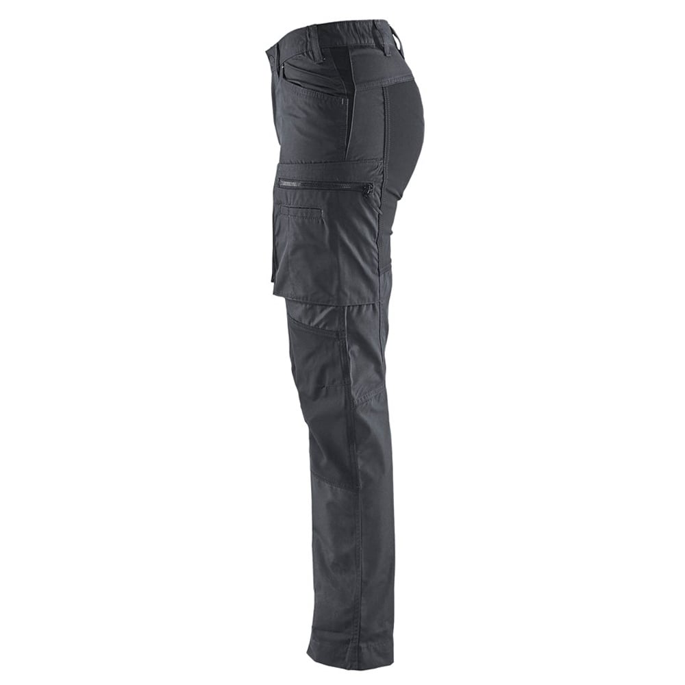 Pantalon de travail services stretch femme Blaklader polycoton Gris Foncé / Noir 46 - 4